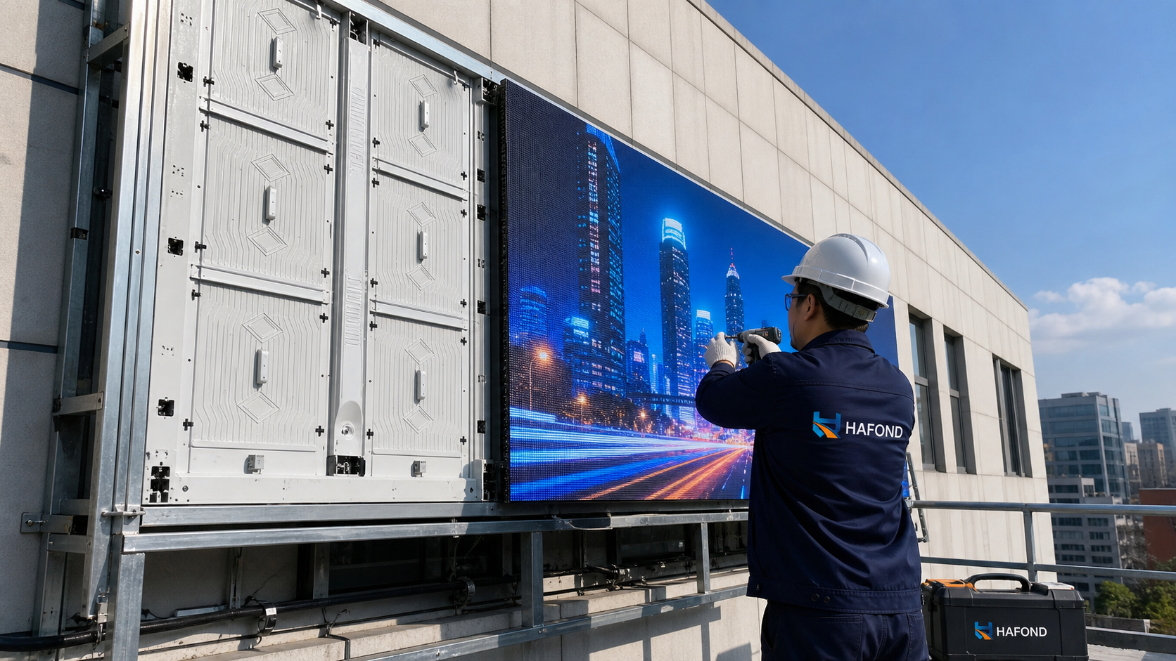 Outdoor Fixed LED Display - HAFOND